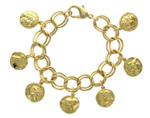 Ancient Greek Coin Bracelet