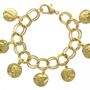 Ancient Greek Coin Bracelet