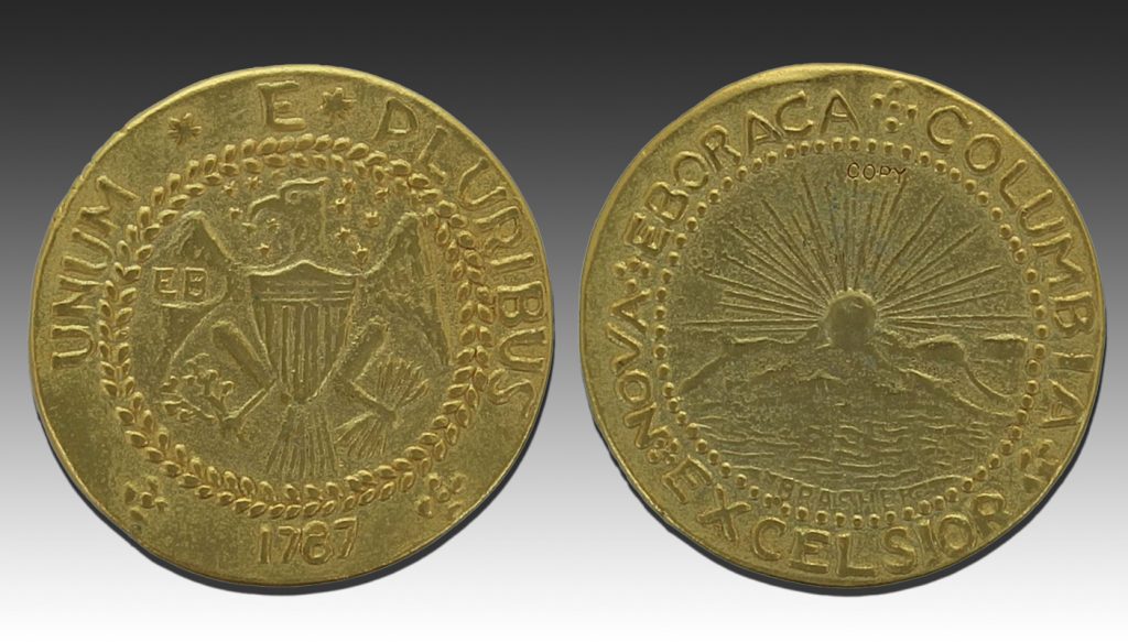 Brasher’s 1787 Gold Doubloon