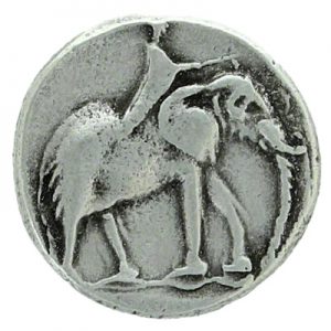 Hannibal Barca AR Shekel, 230 B.C.