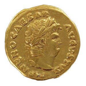 Nero – Jupiter 54-68 AD Roman Gold Aureus