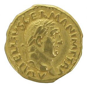 Vitellius 69 AD Roman Gold Aureus