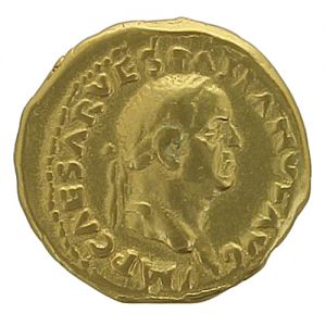 Vespasian Emperor 69 AD Roman Gold Aureus