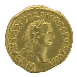 Domitian 81-96 AD Roman Gold Aureus