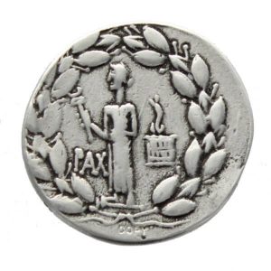 Augustus / Pax AR Cistophoric Tetradrachm