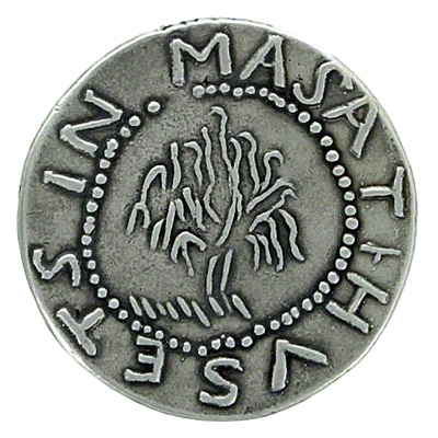 Willow Tree Shilling Massachusetts colony 1652 Replica Coin