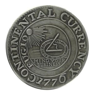 1776 Continental Silver Dollar