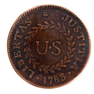 Nova Constellatio Copper Coin 1783