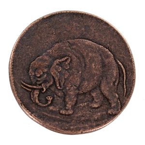 God Preserve Carolina Elephant Token 1694