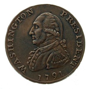 George Washington Large Eagle Cent 1791
