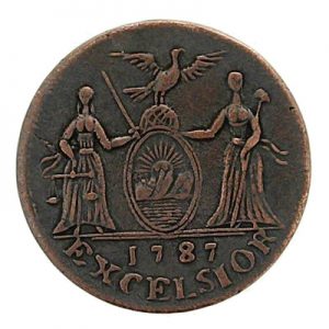 George Clinton New York Cent 1787