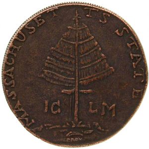 1776 Massachusetts Pine Tree Copper