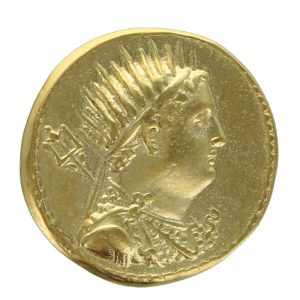 Ptolemy III, Euergetes 246-221 B.C. AV Octadrachm