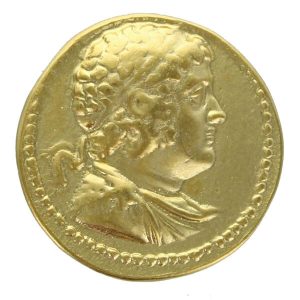 Ptolemy IV, Philopator 221-204 B.C. AV Octadrachm