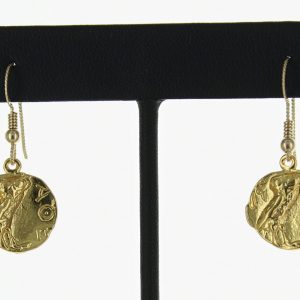 Owl Gold Earrings