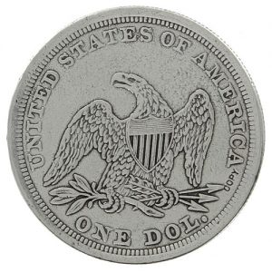 1841 Seated Liberty Dollar