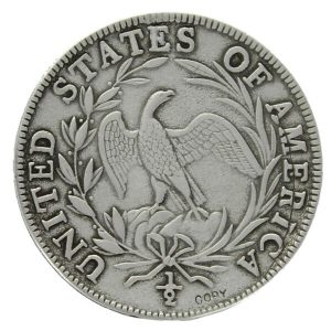 1796 Draped Bust Half Dollar - Small Eagle Reverse Replica