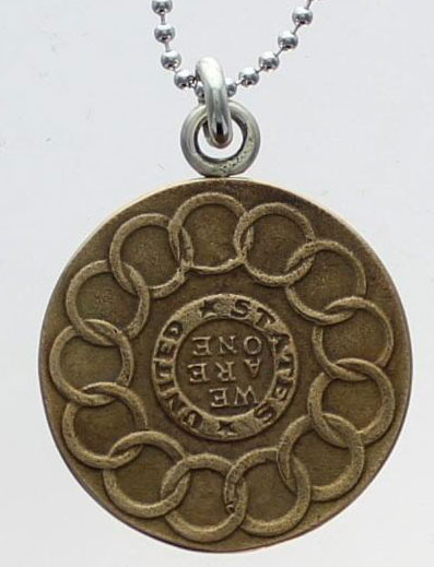 Fugio Cent Pendant Necklace