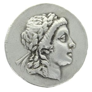 Myrina, Aeolis AR Tetradrachm 155–145 BC
