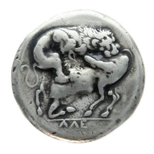 Macedonia, Acanthus AR Stater 424-350 BC Replica Coin
