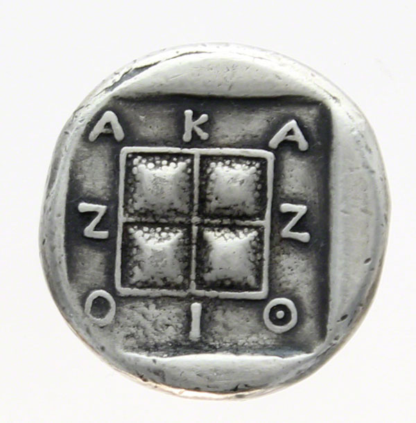 Macedonia, Acanthus AR Stater 424-350 BC