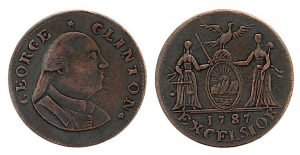 George Clinton New York Cent 1787