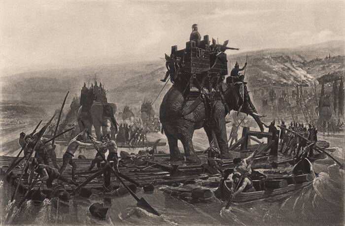 Hannibal’s crossing of the Alps
