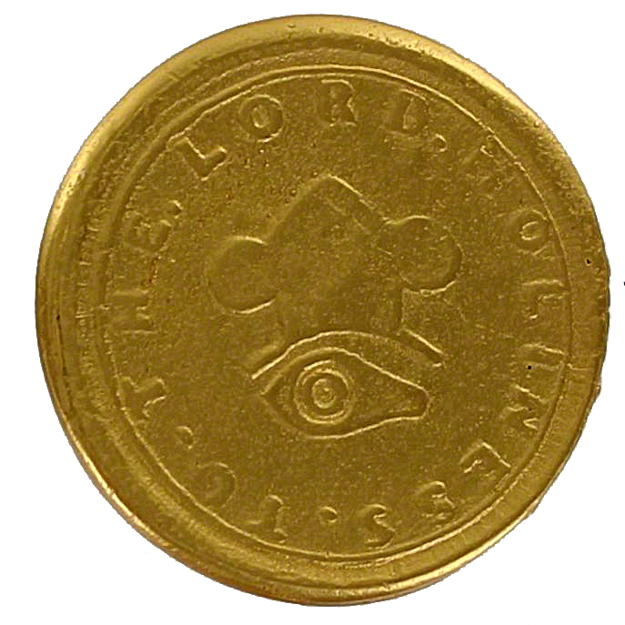 1849 California Gold Rush Solid Bronze Medal 