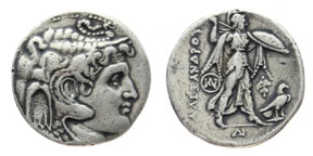 Ptolemy I, Alexander the Great AR Tetradrachm