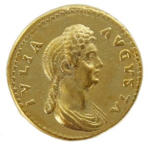 JULIA TITI / PEACOCK Romam Imperial Gold Aureus