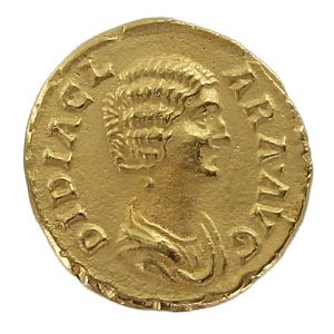 DIDIA CLARA / HILARITAS Roman Imperial Gold Aureus