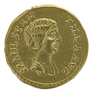 MANLIA SCANTILLA Roman Imperial Gold Aureus