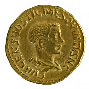 Hostilian Roman Imperial Gold Aureus