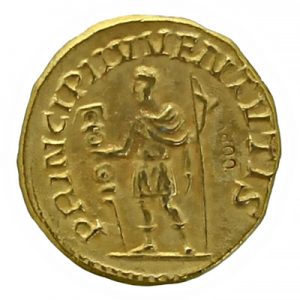 Hostilian Roman Imperial Gold Aureus