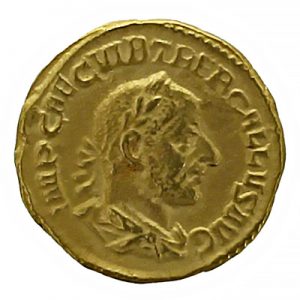 Trebonianus Gallus Roman Imperial Gold Aureus