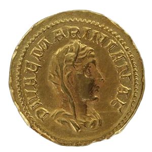Mariniana / CONSECRATIO Roman Imperial Gold