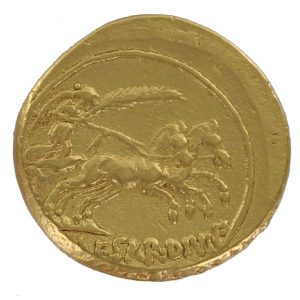 Augustus / Victory in galloping Biga - 32 BC - 29 BC - Circensian Games