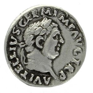 Vitellius / Lucius Vitellius AR Denarius 69 AD