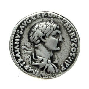 Trajan / REGNA AD SIGNATA Roman Denarius Coin 98-117 AD