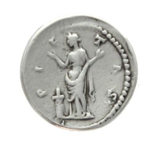 Aelius / Pietas Roman Imperial Coin 137 AD