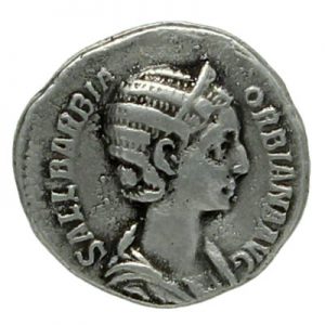 Sallustia Orbiana Denarius coin