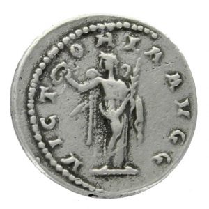 Pupienus Roman Empire Denarius Coin
