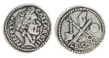 Julius Caesar Dictator Life Coin