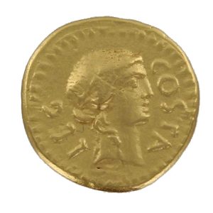 Brutus / Trophy - Gold Aureus 43-42 BC