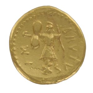Brutus / Trophy - Gold Aureus 43-42 BC