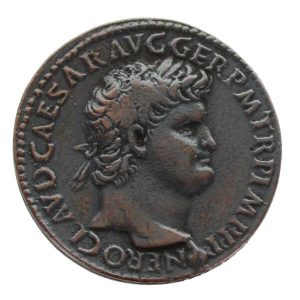 Nero 54 – 68 A.D. AE Roman Imperial Sestertius Replica