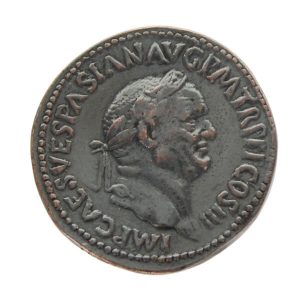 Vespasian 69-79 A.D., AE Roman Imperial Sestertius