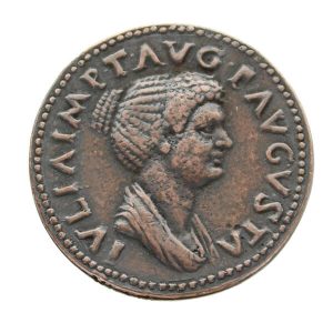 Julia Titi AE Dupondius Roman Empire Coin 80-81 AD