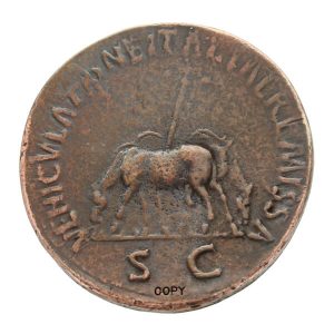 Nerva 96-98 A.D., AE Roman Imperial Sestertius