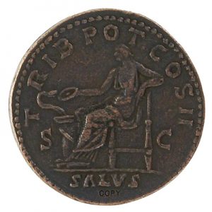 Lucius Aelius Replica Coin